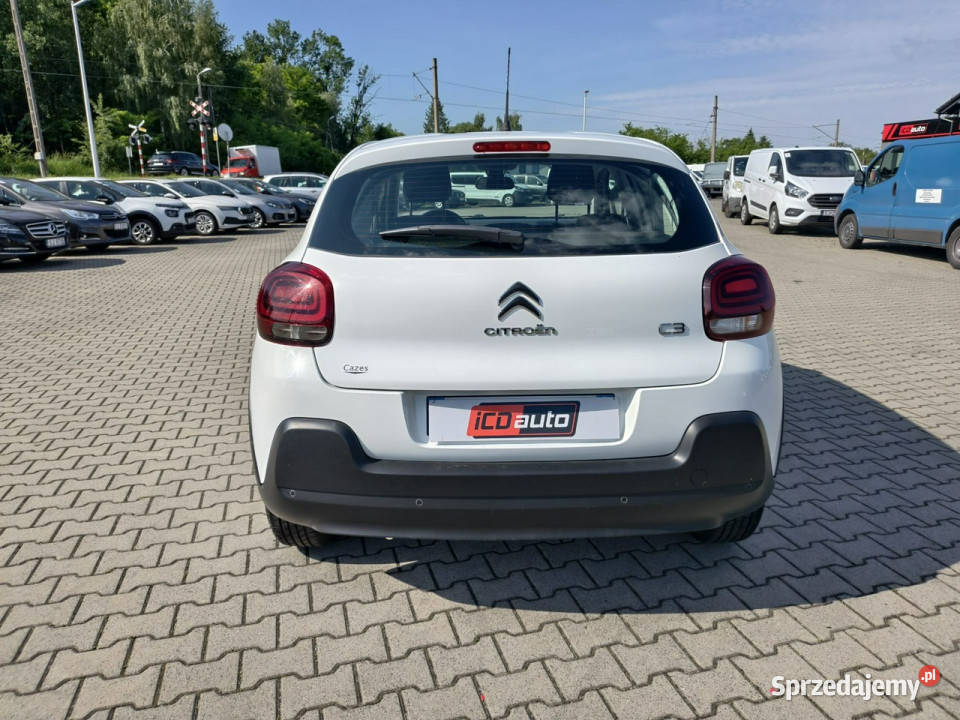 Citroen C3 LIFT 12 benzyna 82 full ledy tablet biały Kęty