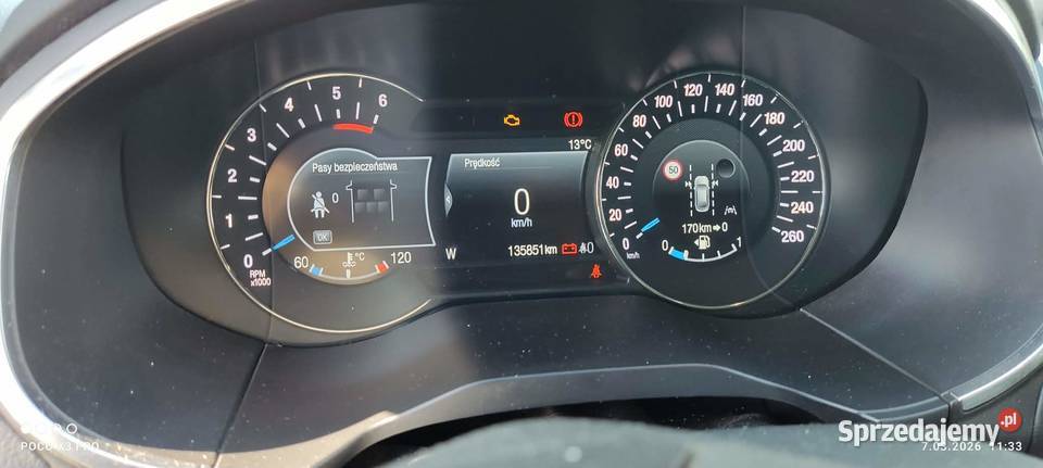 Ford Edge 20 Diesel 2018r EcoBlue 190 Titanum 190KM Tarnów