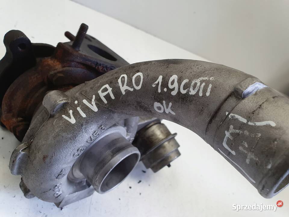 TURBOSPRĘŻARKA Renault Trafic II Opel Vivaro 19 Części samochodowe Chełm