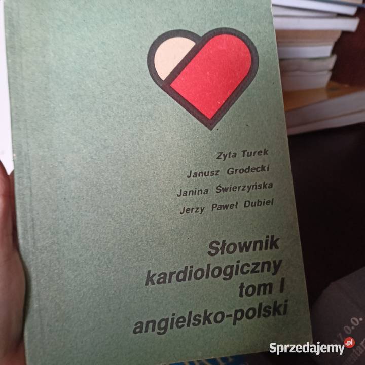 Słownik kardiologiczny książki unikatowe Warszawa