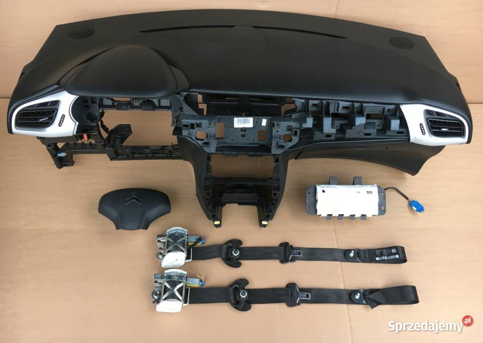 CITROEN C3 II AIRBAG PODUSZKI PASY KONSOLA DESKA Kłodzko