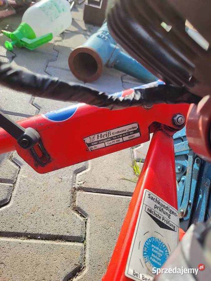Sprzedam wiertnice z wiertłami Wiertnica jest Piotrowice