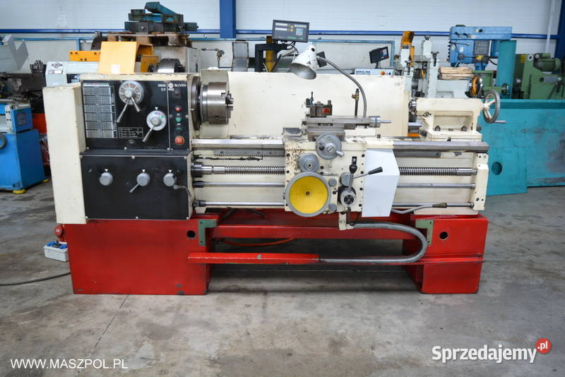 Tokarka uniwersalna CU 400 x 1000 ZMM Sliven łódzkie Głowno