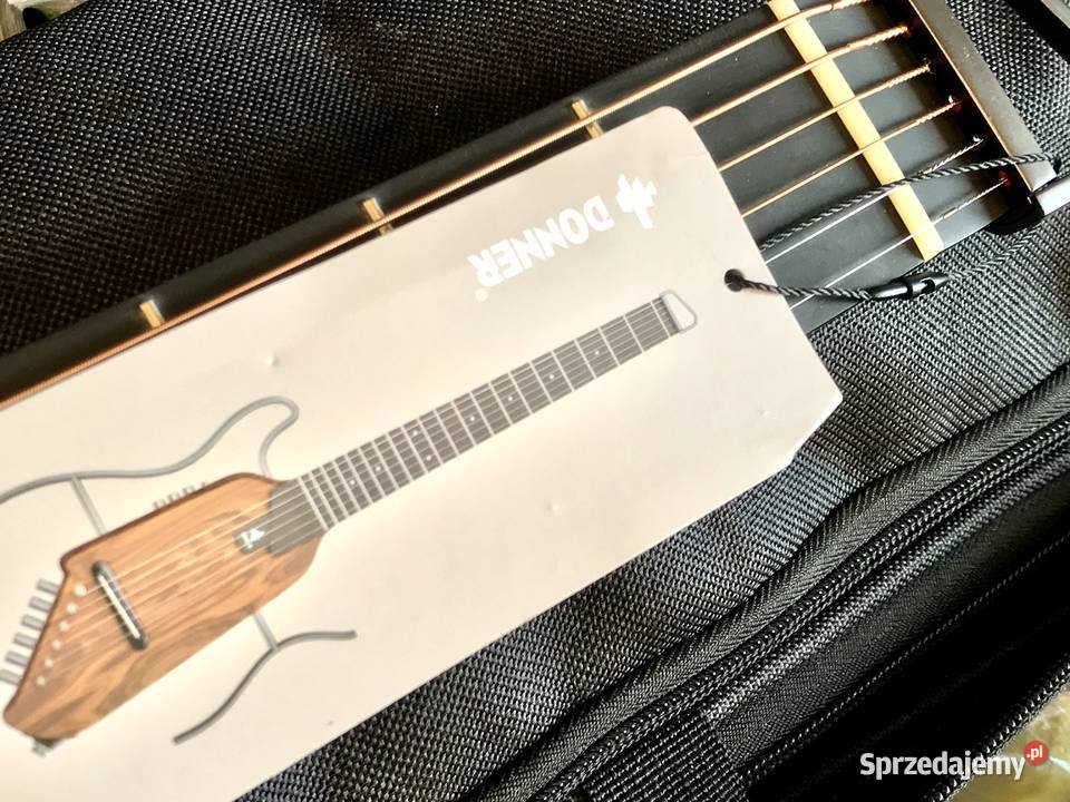 Donner HUSHI Mahogany gitara silent travel