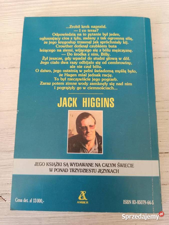 Mroczna Strona Ulicy Jack Higgins AMBER 1990 Bielsko-Biała sprzedam