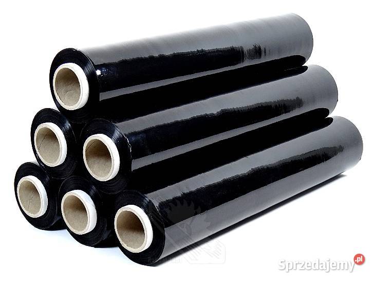 Folia stretch Czarna 25 Poznań