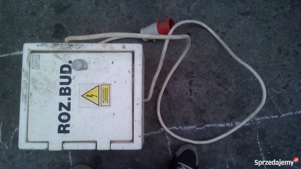 Elektryczna skrzynka budowlana rozdzielnia Elektryka i akcesoria