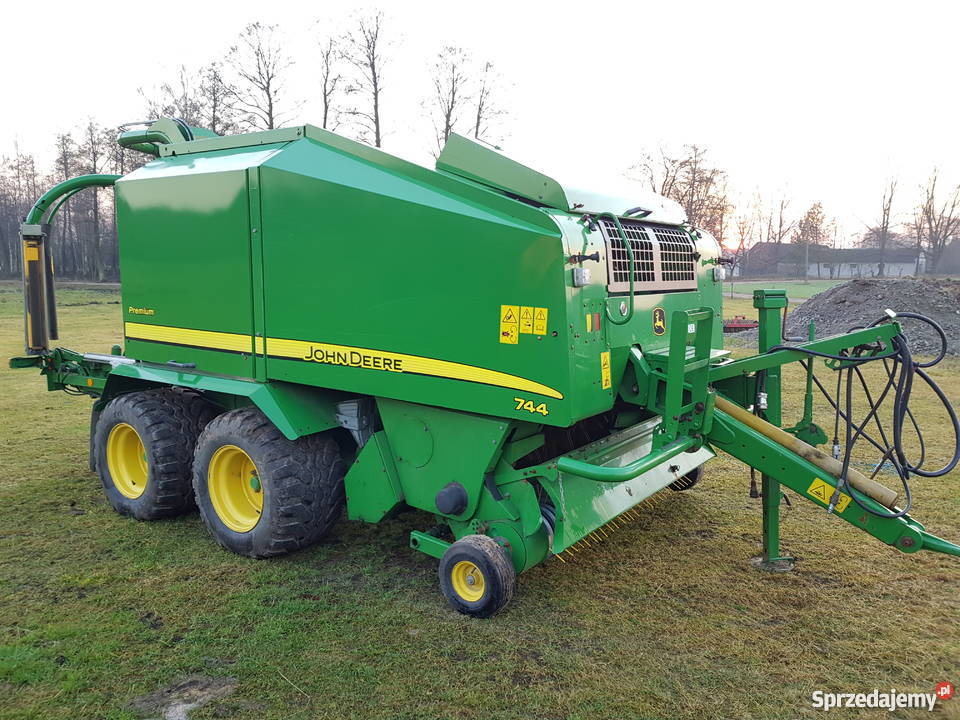 Prasoowijarka John Deere 744 nieuszkodzony Ostrów Mazowiecka sprzedam