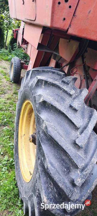 Kombajn Massey Ferguson 186 MF186 Sieczkarnia-rozdrabniacz Zbożowe lubelskie Huta Turobińska