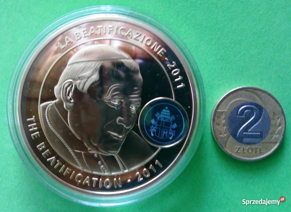 BEATYFIKACJA Papież Jan Paweł II Złoty Olbrzymi Sosnowiec sprzedam
