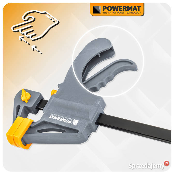 ścisk stolarski zacisk dźwigniowy 450x60mm śląskie Katowice