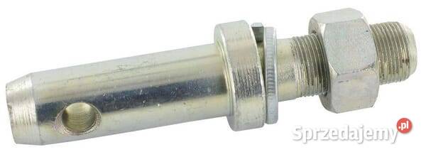Sworzeń cięgła dolnego 28x150 mm gwint M24x46 mm Kamionna