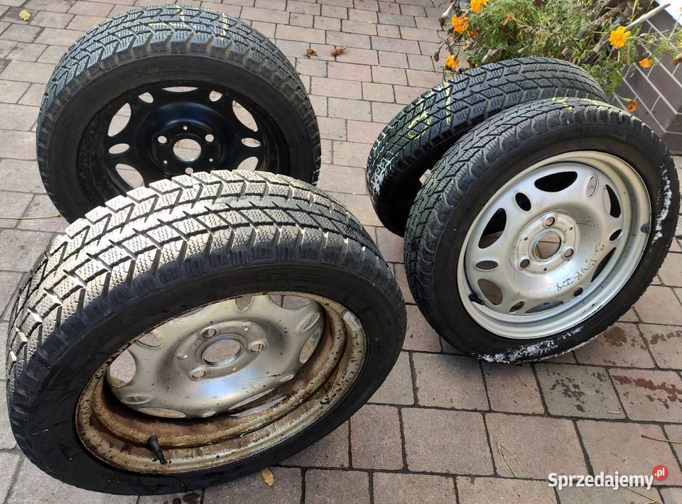 Kola opony zimowe smart fortwo z felgami Części samochodowe Wrocław
