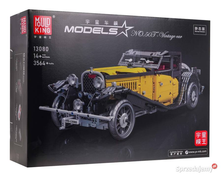 Klocki pojazd retro 50T 3564 el model auto mazowieckie Warszawa