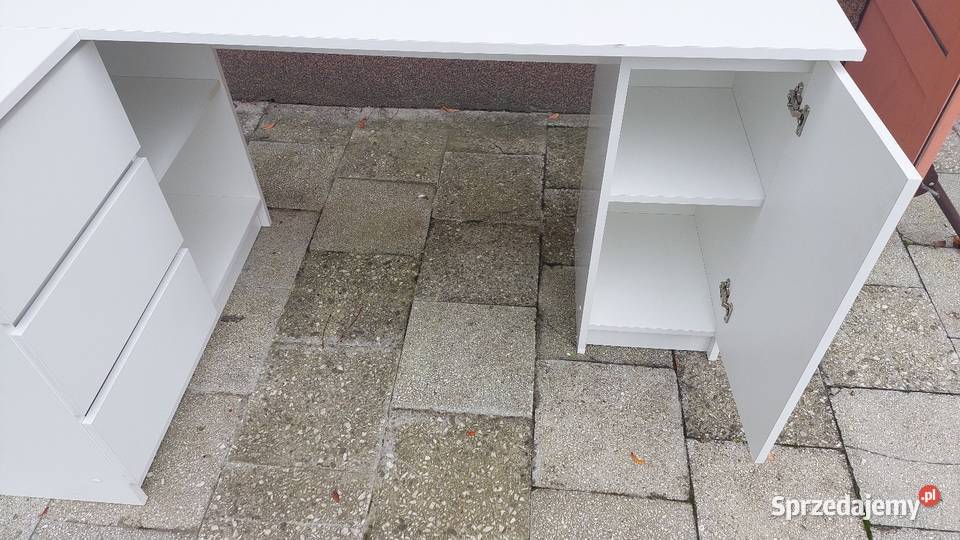 Biurko narożnikowe białe Poznań