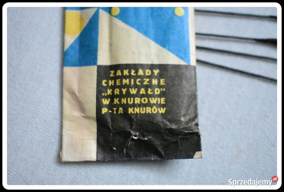 PRL zimne ognie sprzed roku 1972 ognie choinkowe Płock