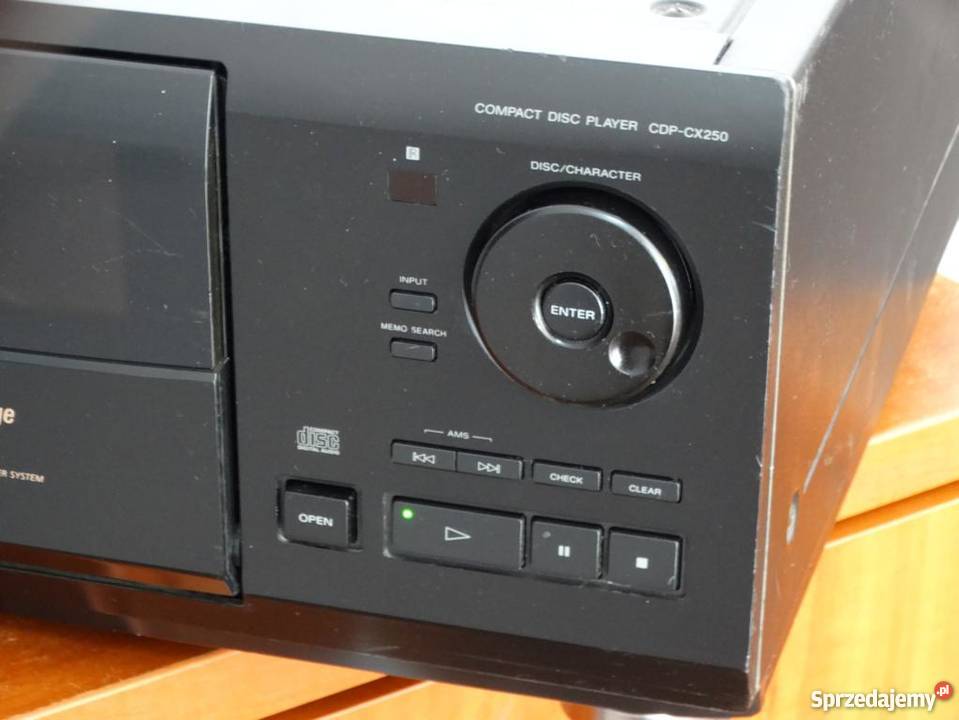 Zmieniarka na 200 CD Sony CDPCX250 sprawna podkarpackie