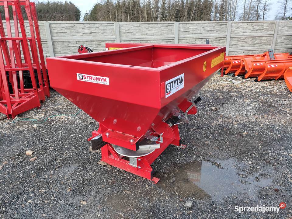 Rozsiewacz nawozu hydraulika STRUMYK TYTAN 0523