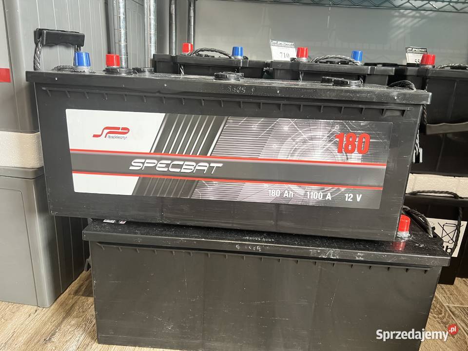 Akumulator SPECBAT 180Ah 1100A EN LEWY PLUS