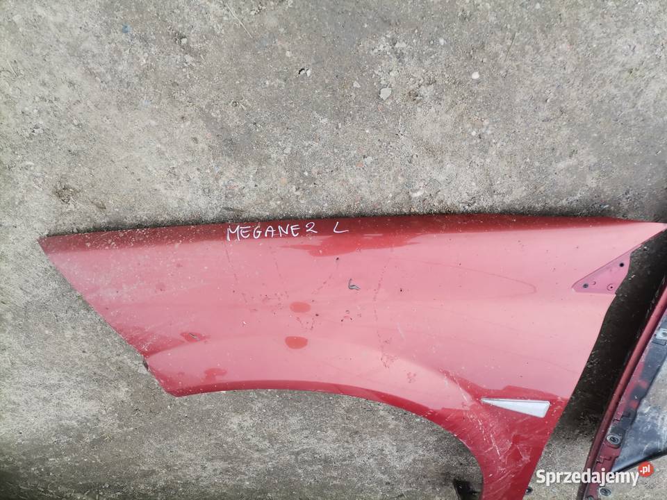 Błotnik Lewy Przód Renault Megane lubelskie Pogorzelec