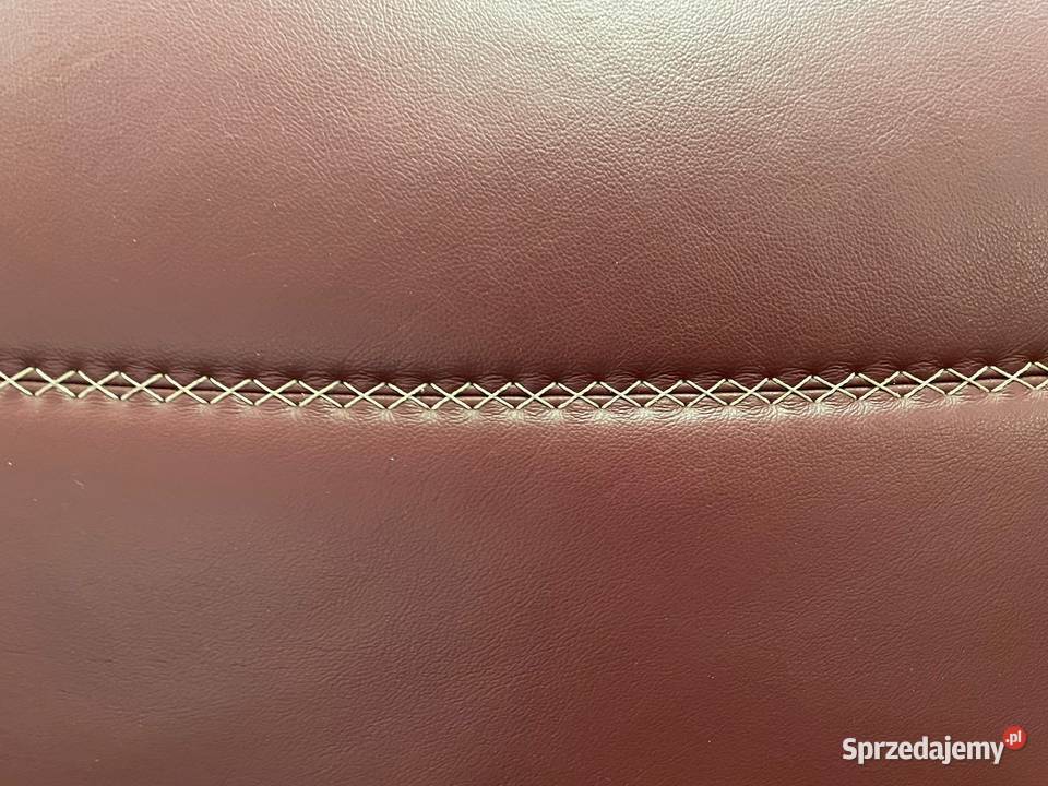 DUŻY NIEMIECKI NAROŻNIK SKÓRA NATURALNA 280240 Kalety