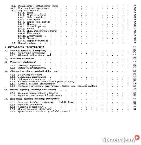 INSTRUKCJA NAPRAW OSA M52 Garwolin sprzedam