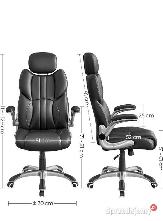 Fotel gracza biurowy obrotowy regulowany Fotele i krzesła obrotowe