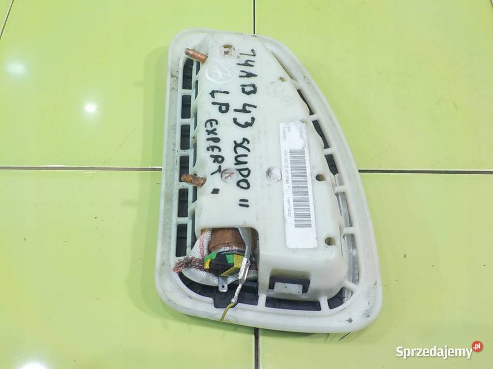 FIAT SCUDO EXPERT JUMPY II 20 MJET 07r AIRBAG Suków