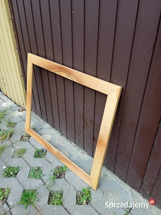 Rama do lustra grafiki orzechowa Żabno