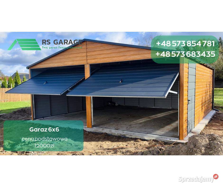 Garaż blaszany 5x6 483zł/m2 sprzedam