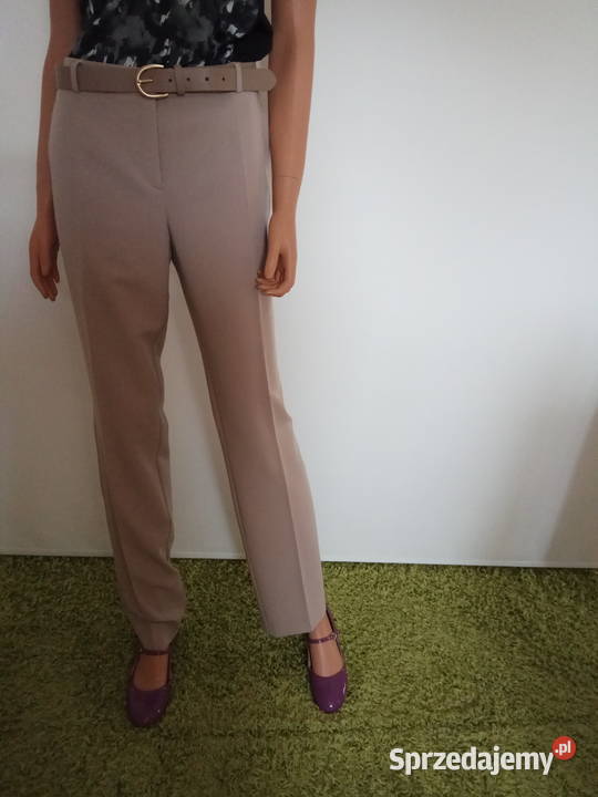 Spodnie Bodyflirt beżowe r 4042 Pszczyna