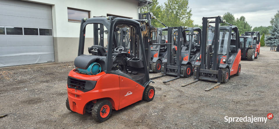 Wózek Widłowy Linde H20T Triplex 462m 2014 Stan gaz mazowieckie Małkinia Górna sprzedam