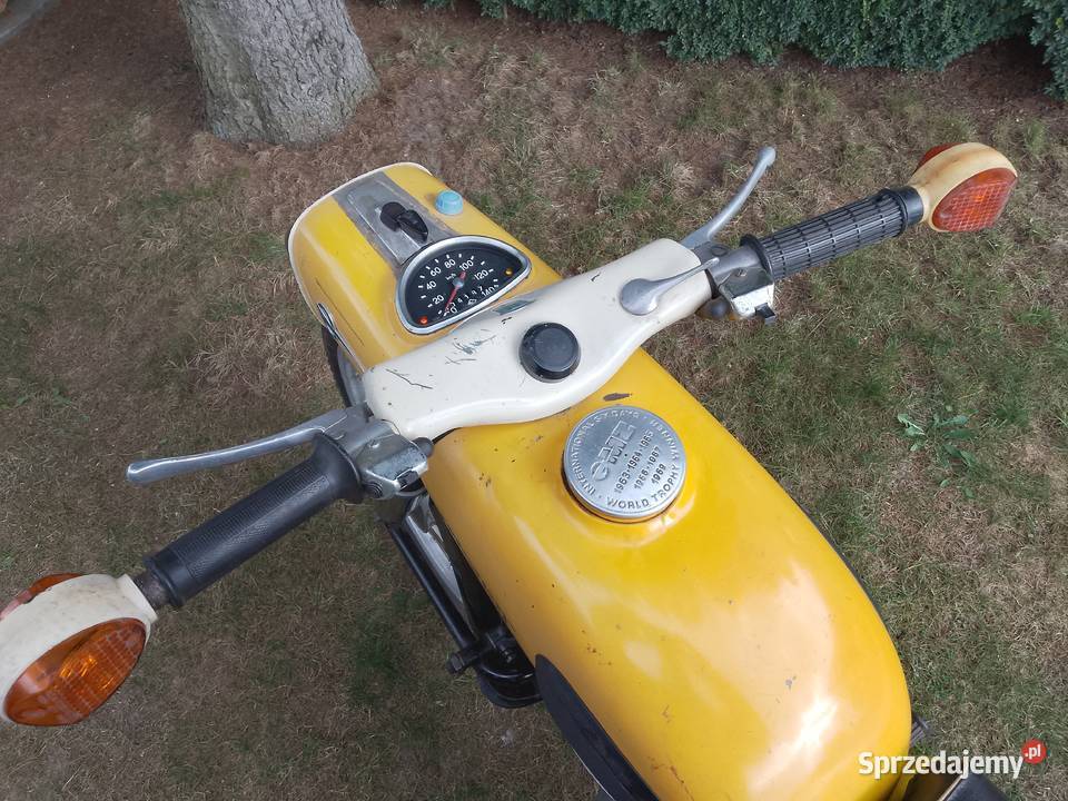 Motocykl MZ Es 125 Trophy stan licznika 4180 Plewiska