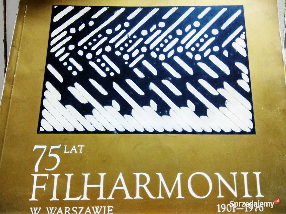 75 lat Filharmonii unikatowe książki outlet Warszawa