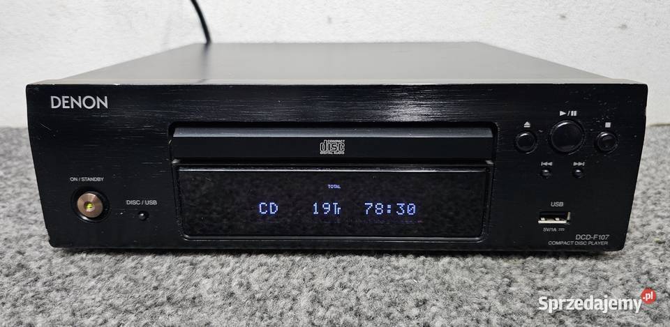Denon DCDF107 DCDF107 Odtwarzacz płyt CD USB Odtwarzacze CD i MD Kraków