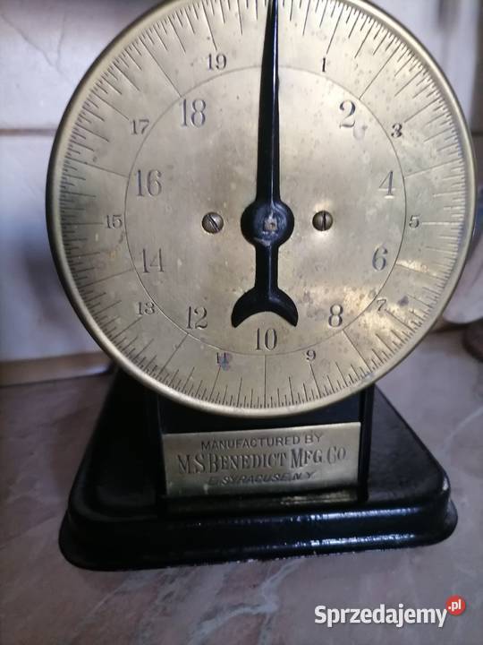 Stara waga kuchenna US Kraków