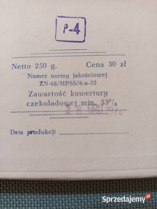 Czekoladki Deserowe ZPC 22Lipca d EWedel