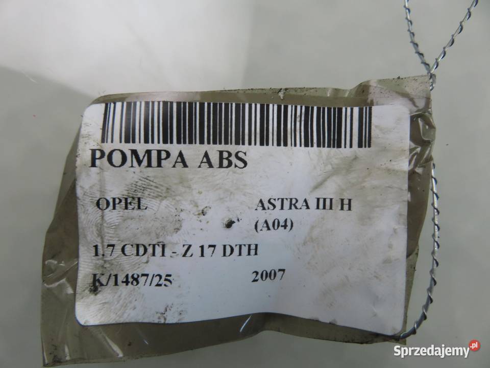 POMPA ABS OPEL ASTRA III H A04 10097005153