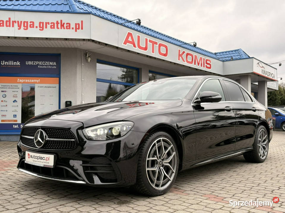 Mercedes E 220 AMG 4 matic Virtual Cocpit czujnik parkowania Mercedes-Benz Tarnowskie Góry