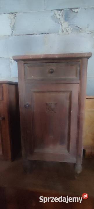 2 SZAFKI NOCNE Z MARMUREM dolnośląskie Trzebnica