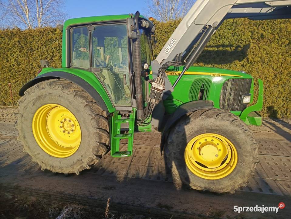 John Deere 6620 z Turem Quick Q65 Napęd 4x4 wielkopolskie Łobżenica