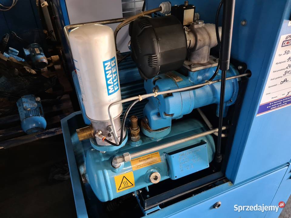 Kompresor śrubowy Boge SD 15 11 kw wielkopolskie Zduny