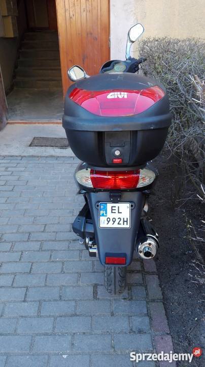 Tanio Skuter Router Grande 50 Lux bagażnik