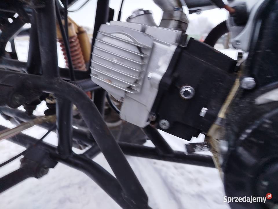 Quad bombardier 125 CC pół automat duża rama podlaskie Skłody Borowe