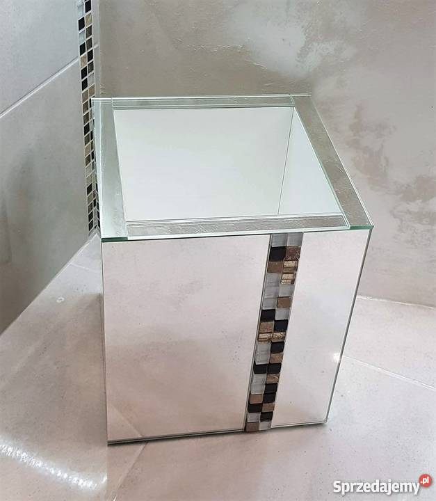 Glamour LUSTRZANY KOSZ Łazienkowy 26x31wys Łódź