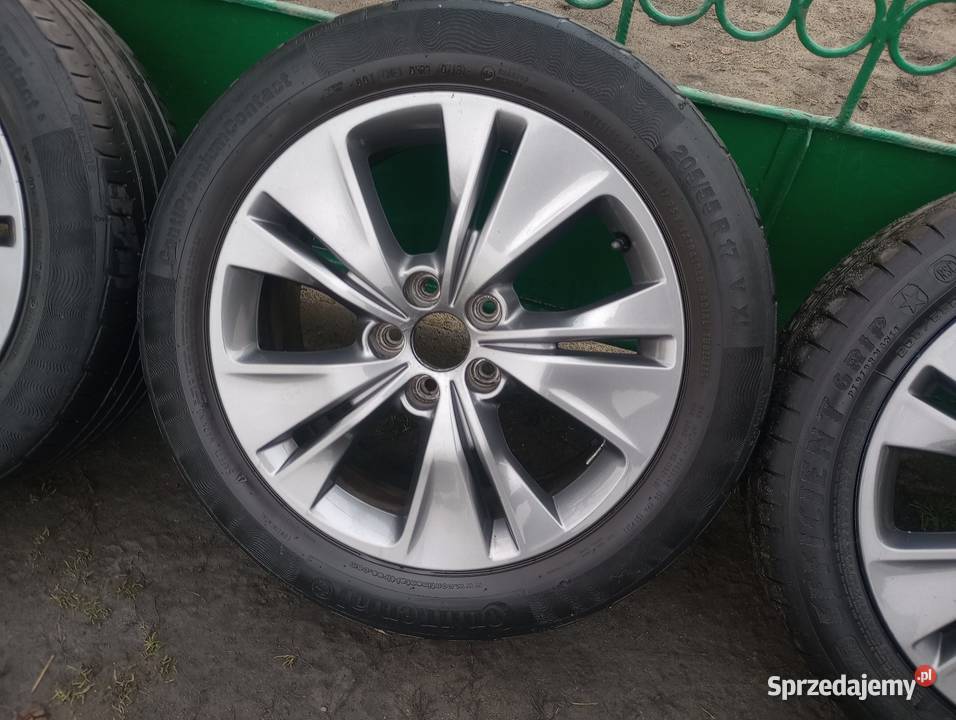 17 5x108 Alufelgi Citroen C4 C5 C6 Peugeot 508 Włocławek