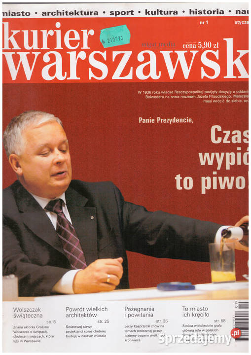 kurier warszawski 1 styczeń 2006 mazowieckie Nowy Dwór Mazowiecki