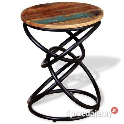 vidaXL Stolik boczny lite drewno odzyskane244231 Warszawa