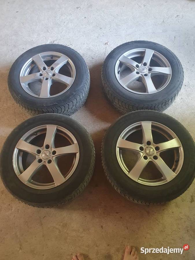 Alu felgi z oponami zimowymi Ford Koła i felgi