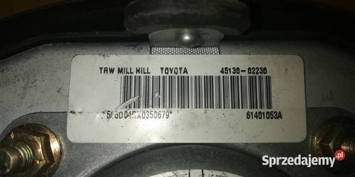 poduszka kierowcy 61401053E Toyota Corolla E12 Piotrków Trybunalski